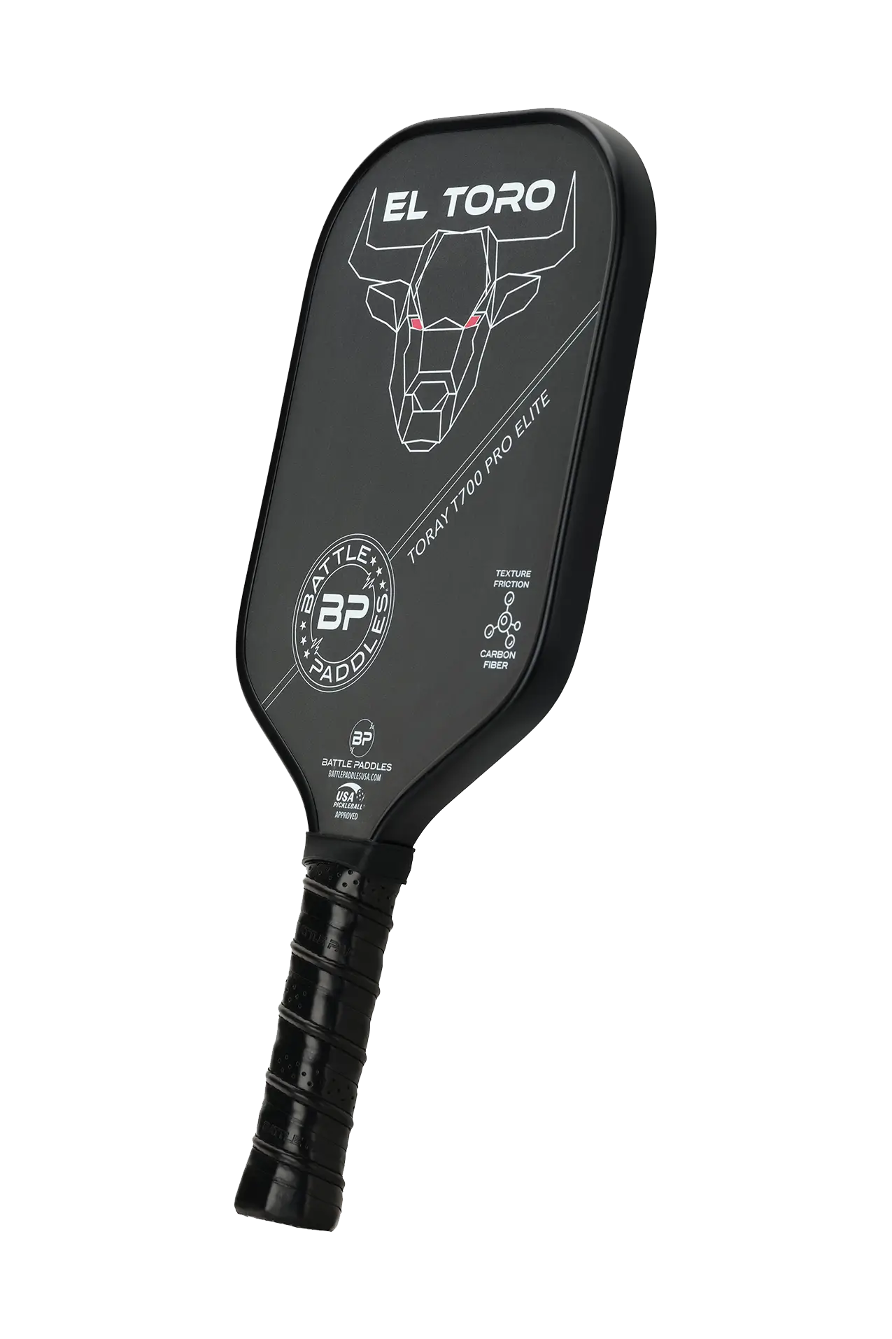 ElToro Black Pepper - Forchetta Laterale In Ecopelle Con Tasca - Lunghezza 50 Cm, Larghezza 13/5 Cm